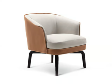 NIVOLA - Leather armchair by Poltrona Frau - view 2